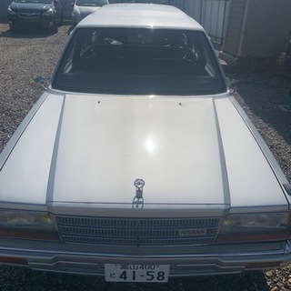 グロリアバン　旧車　ワゴン　車検令4年3月　5速MT 保安部品有りの画像