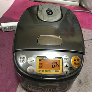 (3月末まで大幅値下げ) ZOJIRUSHI IH 炊飯ジャーの画像