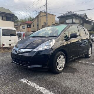 ハイブリッド車を格安に！人気の黒！フィットHV！検付可！早い者勝ち！