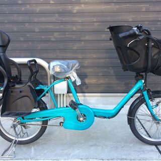 地域限定送料無料 バッテリー新品 パナソニック ギュットミニ 三人乗り