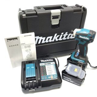 □makita/マキタ インパクトドライバー TD172DRGX 18V ブルー□ ②