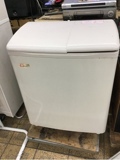日立　2層式　電気洗濯機　中古　PS-H45L形　2012年製