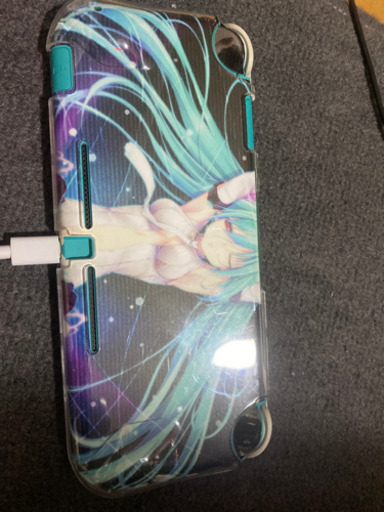 超美品Switchライト 初音ミクシールカバー付き 