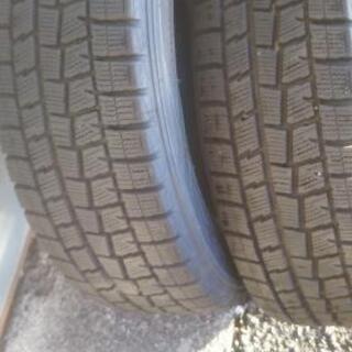 【バリ山】スタッドレス　175/65R14 2018年製　ダンロップ