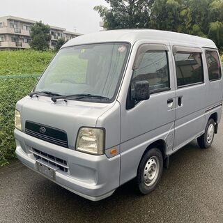 【軽貨物登録可】格安サンバーバン！キーレス付！車検付可！早い者勝ち！