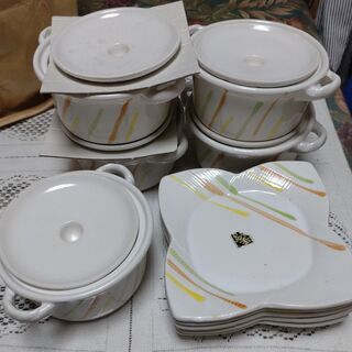スープ入れ　小鉢　5個セット　中古と未使用