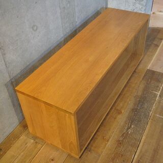 無印良品(MUJI)の人気のオーク無垢材 テーブルベンチです！無垢