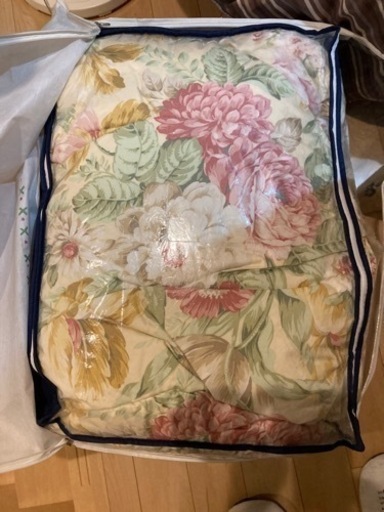 お取引終了致しました。西川羽毛掛け布団・月の友羽毛掛け布団・肌掛け羽毛掛け布団