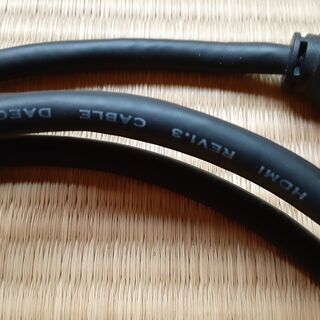 【値下】ＨＤＭＩケーブル　１５４ｃｍ　黒色の画像