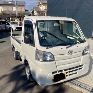 2017年式　ダイハツ　ハイゼット　軽トラック　2WD　5速マニ...