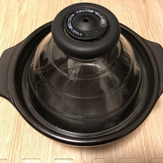 HARIO 蓋がガラスのご飯釜 GNN-200の画像