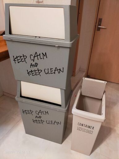積み重ねトラッシュカン　ゴミに使用した事はありません