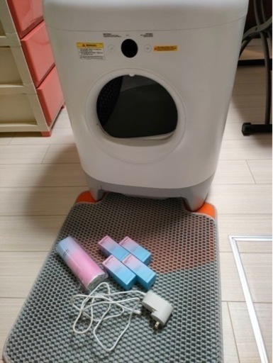 【商談中】PETKIT  猫用自動トイレ　自動清掃　ホワイト