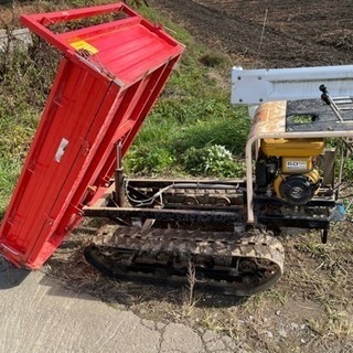 クローラキャリア　油圧式運搬車　金鋼