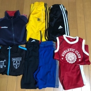 （お話し中）スポーツウェア　110〜130cm  8枚セット　adidasなどの画像