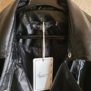 新品タグ付き☆ライダースジャケットの画像