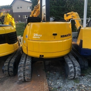 コマツPC28UU ユンボ.重機.建設機械の画像