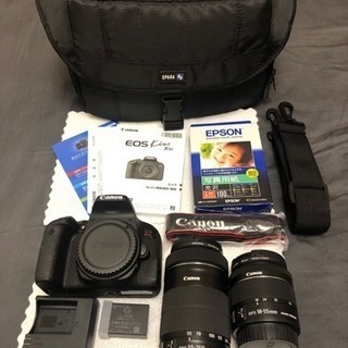 EOS Kiss X9i ダブルズームキット　付属品付き