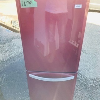 ③1679番Haier✨冷凍冷蔵庫✨JR-NF140H‼️