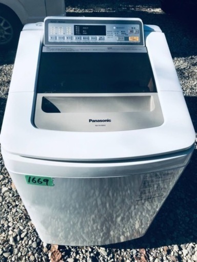 ③‼️10.0kg‼️1669番 Panasonic✨全自動電気洗濯機✨NA-FA100H2‼️