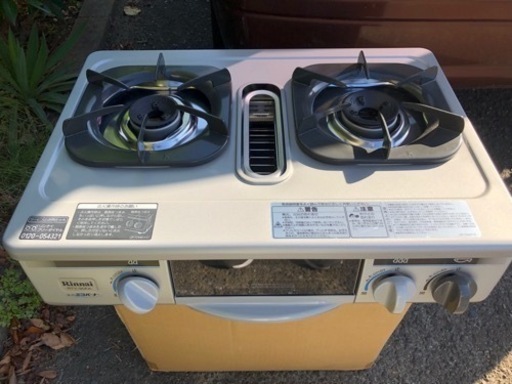 未使用品　リンナイ　ガスコンロ