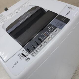 h1101売約済み❌日立 白い約束 2016年製！ 6.0kg 全自動洗濯機の画像