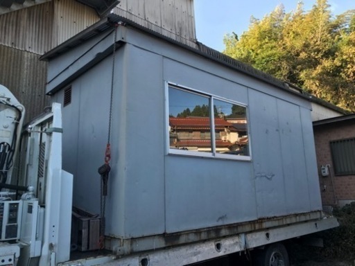 【引き取り準備中】プレハブ　スーパーハウス　部屋や倉庫にいかがですか？　物置やバイク用にも