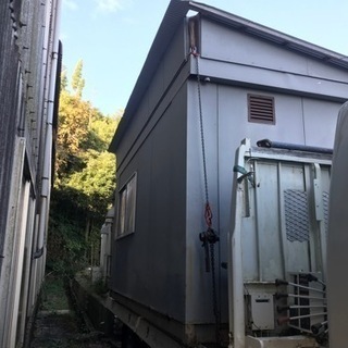【引き取り準備中】プレハブ　スーパーハウス　部屋や倉庫にいかがですか？　物置やバイク用にもの画像