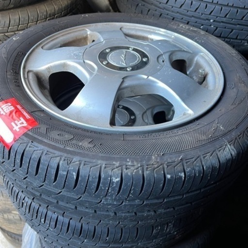 アルミ付き　TOYO 155/65R13 夏タイヤ　バリ山　2016年製