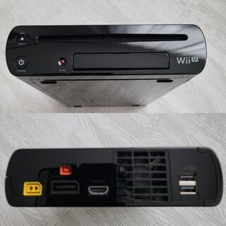 ★Nintendo WII U プレミアムセット KURO★の画像