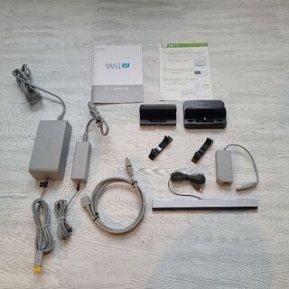 ★Nintendo WII U プレミアムセット KURO★の画像