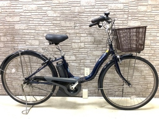 東京23区配達無料　新基準　YAMAHAヤマハ　パスナチュラ　12.3Ah リチウム 電動自転車 中古 26