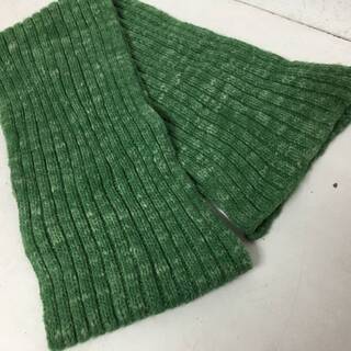 ⭕⭕⭕HY5/46 正規品 A.P.C. アーペーセー アルパカ マフラー グリーン 緑 ストール メンズ レディース イタリア製⭕⭕⭕の画像