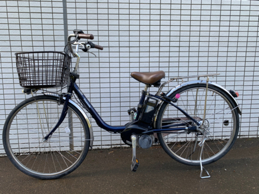 Panasonic vivi DX 前後タイヤ新品　ネイビー　新基準　電動アシスト自転車