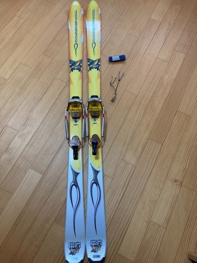 テレマークスキー 176cm 売れ筋 ビンディング セット テレマークスキー