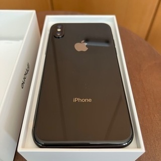 iPhoneX 256Gスペースグレイ