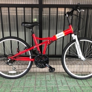 🔹クロスバイク🔹 RENAULT(ルノー) 26インチ折畳自転車