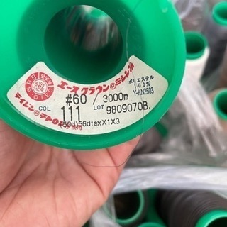 ミシン糸　一巻き　60円の画像