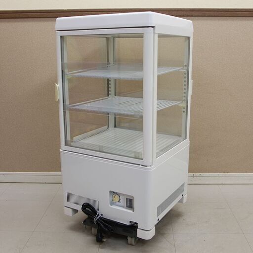 サンデン AG-54XE 卓上冷蔵ショーケース 業務用 両面扉 前後扉 ストッカー (J1010thxY)