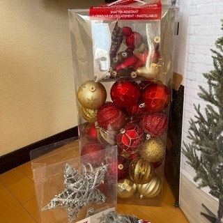 クリスマスツリーセットの画像