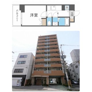 阿波座。初期費用無料。駅徒歩3分