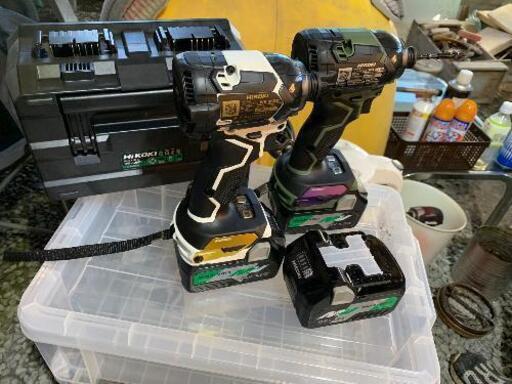 HIKOKIインパクト✨WH36DC値下げ交渉可！バッテリー1・インパクト1売れました☺️