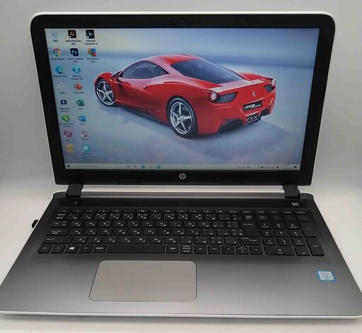 HPノートパソコン i5（中古）、8GBのメモリ、HDD1000GB、15.6画面、Intel HD Graphics 5500、Windows10, Office2019, Photoshop2021, Illustrator2021,Corel2021, FilmoraX。