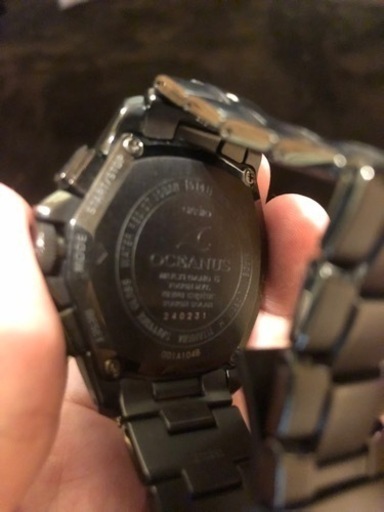カシオ オシアナス 電波ソーラー 腕時計