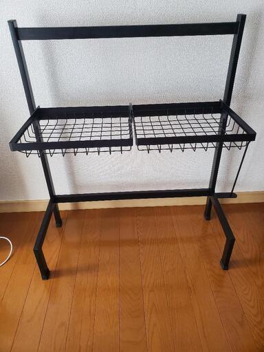 シンク上水切りラック