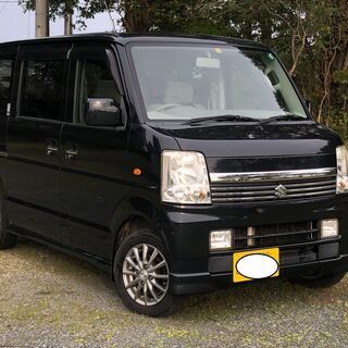 車検あり!!H19年!!エブリィワゴンPZターボ!!4WD!!1...