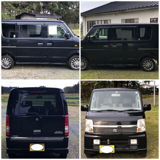 車検あり!!H19年!!エブリィワゴンPZターボ!!4WD!!19万キロ!!両側パワスラ!!シートヒーター!!の画像