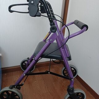 シルバーカーお話中