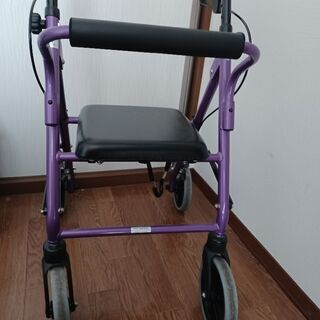 シルバーカーお話中の画像