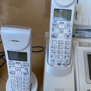 【取引決定】【手渡しのみ】普通紙FAX電話（SANYO SFX-DW71）の画像